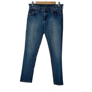 Mott & Bow Jeans Women Size 28x28 Blue Mid-Rise Skinny‎ Stretch Medium Wash